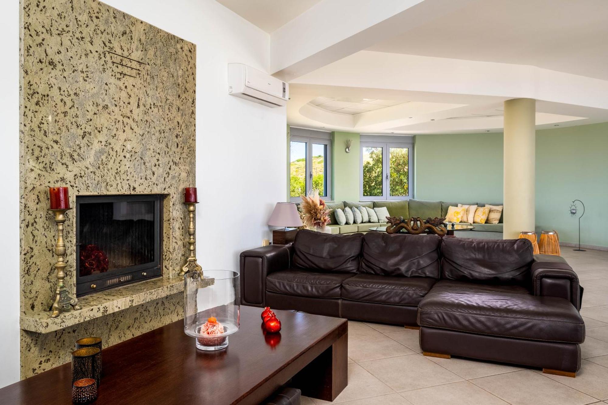 Villa Zafira - Seaview Manor With Heated Pool Kallithéa 외부 사진