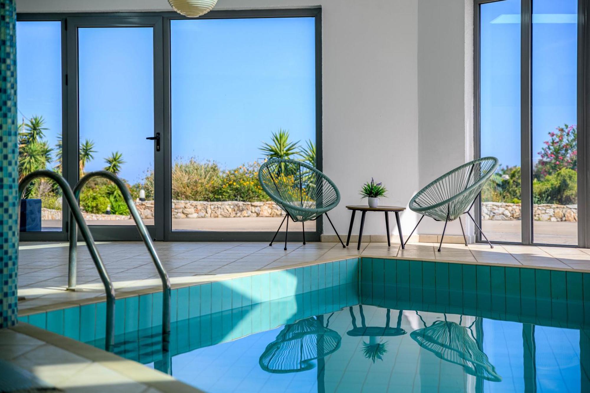 Villa Zafira - Seaview Manor With Heated Pool Kallithéa 외부 사진