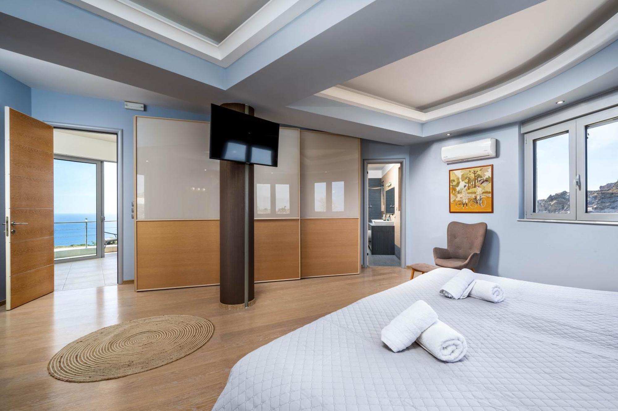 Villa Zafira - Seaview Manor With Heated Pool Kallithéa 외부 사진